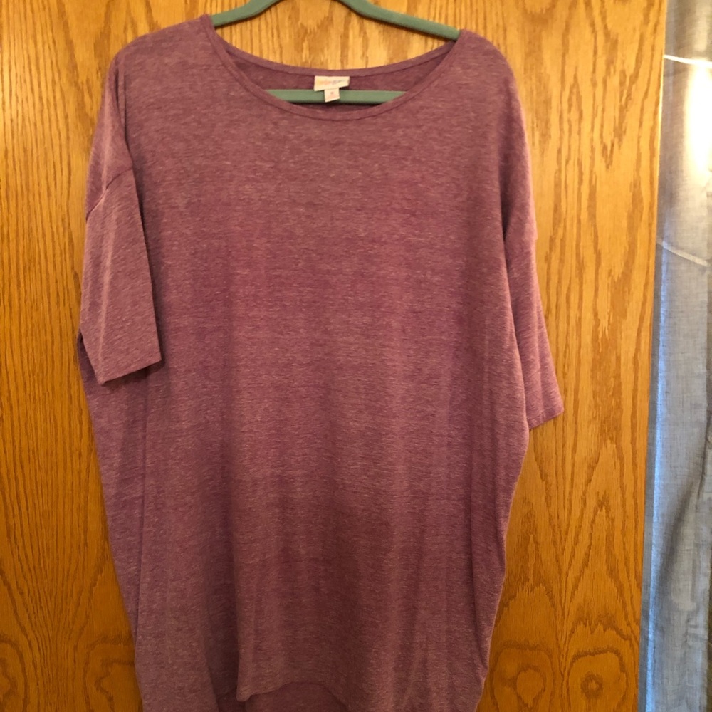 Lularoe purple Irma, size Medium